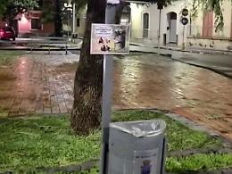 &ldquo;Cestini parlanti&rdquo; in piazza Bonaccorso per combattere gli invicili