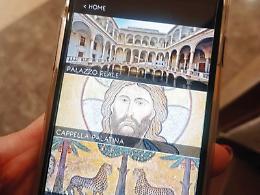 Pronto, chi... guarda? A Palazzo dei Normanni gli iPhone invece delle audioguide