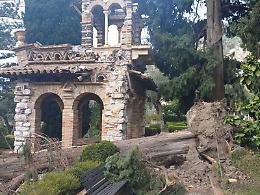 Almeno 500mila euro di danni nel parco &ldquo;Florence Trevelyan&rdquo;