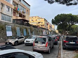Galleria San Jachiddu chiusa per lavori, traffico in tilt nella zona Nord