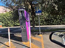 Tagliati i cavi di ricarica delle colonnine elettriche
