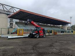 Prende forma il nuovo campo sportivo