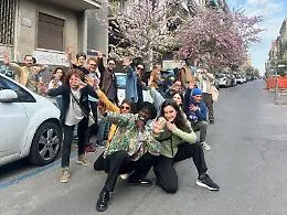 &ldquo;Protesta dei corpi&rdquo; a San Berillo: &laquo;Qui si danza contro la violenza&raquo;