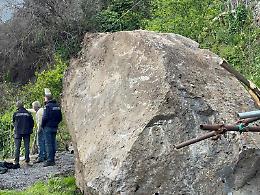 Stanziati 500mila euro per la frana alla Timpa