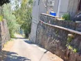 Via Acquanova isolata dalla frana, cassette modulari per la posta dei residenti