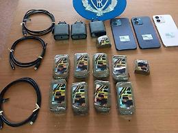 Droga e cellulari in carcere con un drone