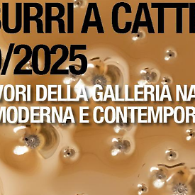 Da Burri a Cattelan: 50 opere della Galleria Nazionale d'Arte Moderna e Contemporanea in mostra a Palazzo Valle, Catania 