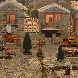 Il presepe artistico meccanico di Blufi: luci, movimento e tradizione nelle Madonie