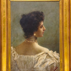 Amatissima Franca: il dipinto ritrovato che svela il volto della Belle &Eacute;poque