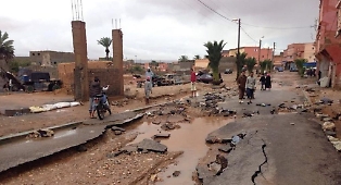Inondazioni in Marocco devastano una citt&agrave;: almeno 14 morti e decine di feriti