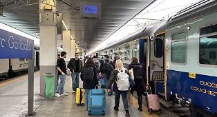 Cinquecento siciliani a bordo del Sicilia Express per passare le feste a casa