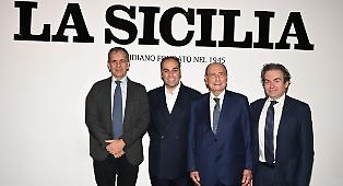 La sfida del quotidiano La Sicilia nel panorama dell'informazione, Schifani: "Grazie a Palella e alla redazione"