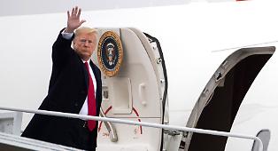 Guasto all&rsquo;Air Force One, Trump cambia aereo ma vola a Davos