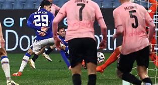 Il Palermo non muore mai: con la Samp acciuffa un pari che vale doppio