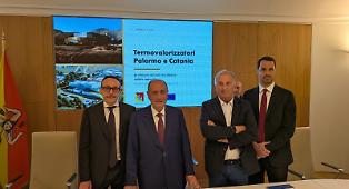 Palermo e Catania, presentati i termovalorizzatori: &laquo;Emissioni di diossina 32 volte meno di quello di Copenaghen&raquo;