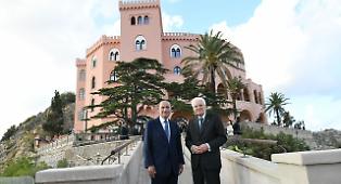 Riapre il Castello Utveggio a Palermo: Mattarella tiene a battesimo la rinascita siciliana FOTO