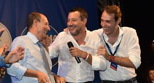 La Lega nordista si ribella a Salvini, in Sicilia Sammartino giura alta fedelt&agrave; e lavora alle nozze con la Dc