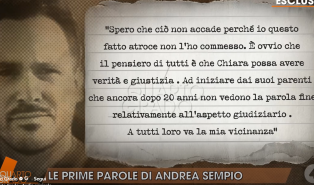La lettera di Sempio a "Quarto Grado": "Non sono stato io"