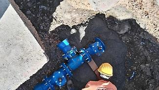 Via alla sostituzione di tre chilometri di condotta tra San Biagio e Grotte