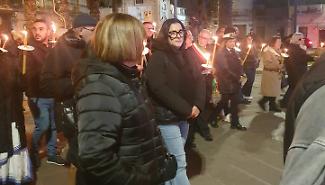 A Vittoria una marcia per la pace nel giorno dell'anniversario della strage di San Basilio