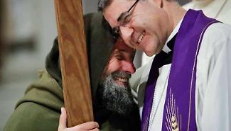 Corrado Lorefice e Biagio Conte