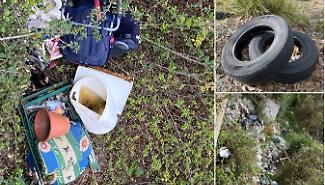 Se la natura &egrave; presa a pesci in faccia, a Monterosso Almo discariche abusive lungo i sentieri di Calaforno e dintorni