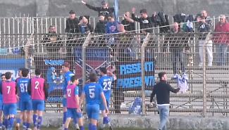 Il Ragusa calcio beffa il Milazzo con un gran tiro dalla distanza di Golfo e si tira fuori dalla zona play out