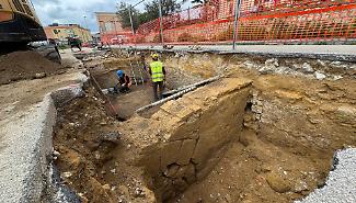 Sotto l'asfalto, la Storia: la "pi&ugrave; bella citt&agrave; dei mortali" riemerge dai cantieri della rete idrica