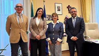 Ragusa, l'Ordine dei dottori commercialisti ricevuto dal prefetto Giallongo