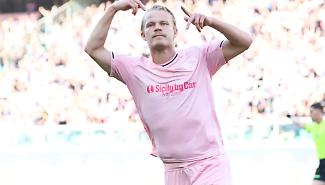 Pohjanpalo show, il Palermo stende il Cesena e torna a sognare