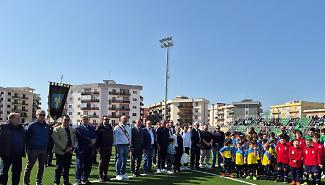 Riapre il centro sportivo Fontana: festa, quadrangolare e cittadinanze onorarie