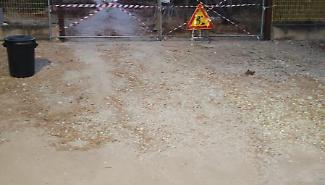 Strada stregata a Poggio Arena: operaio in ospedale