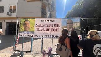 Tre mesi dalla tragedia di via Ruggero Marturano a Palermo, il presidio dei sindacati: &laquo;Pi&ugrave; controlli nei cantieri&raquo;