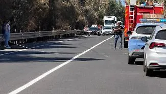 Tir tampona un&rsquo;auto sulla Statale 114, quattro feriti