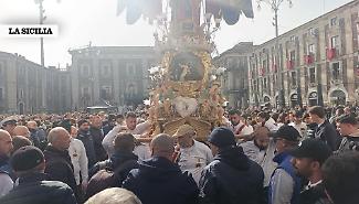Le candelore a Sant'Agata 2026