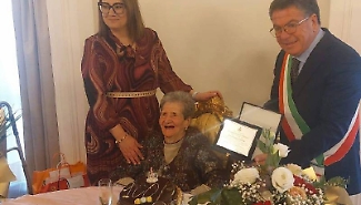 Festeggiata la quinta centenaria Benita