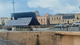 Installazione a Ortigia, bufera sul Belvedere: manca il parere della Soprintendenza