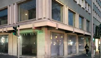 Negozio Benetton chiuso