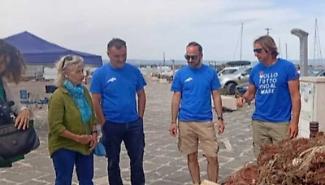 Plemmirio, recuperata una rete fantasma