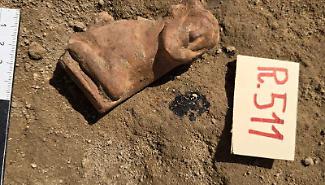 All'Orto Fontanelle ritrovata la prima statuetta di Acheloo, il dio del fiume Gela