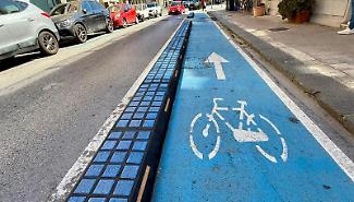 Sar&agrave; eliminato il breve tratto di pista ciclabile di via dei Mille