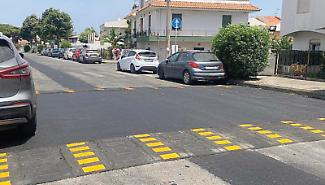Installati i dossi nel tratto di strada dov'&egrave; morta Giulia, in suo ricorda una fiaccolata marted&igrave;