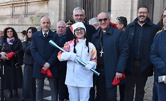 La fiaccola olimpica di Milano Cortina 2026 ha attraversato anche Ragusa