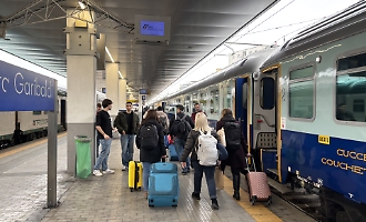 Cinquecento siciliani a bordo del Sicilia Express per passare le feste a casa