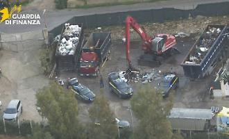 Traffico illecito di rifiuti nel Nisseno, 20 misure cautelari e sequestrata un&rsquo;azienda da 2 milioni a Niscemi