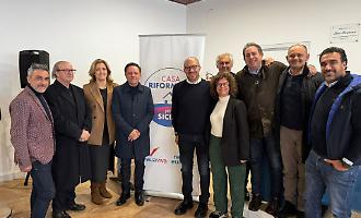 Casa Riformista siciliana, la delegazione ragusana di Italia Viva protagonista a Palermo