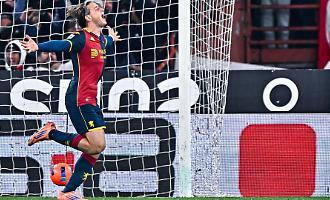 Colombo show: Genoa travolge il Cagliari e sorride alla salvezza