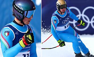 Franzoni e Paris in zona podio a Bormio: von Allmen al comando nella discesa libera di Milano Cortina