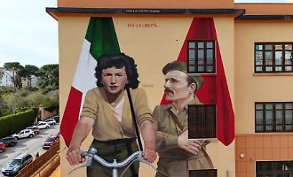 &laquo;Murale sui partigiani vietato agli studenti&raquo;, la polemica tra Fratelli d'Italia e Partito Democratico a Palermo