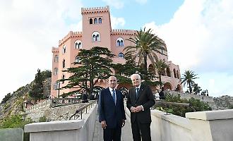Riapre il Castello Utveggio a Palermo: Mattarella tiene a battesimo la rinascita siciliana FOTO